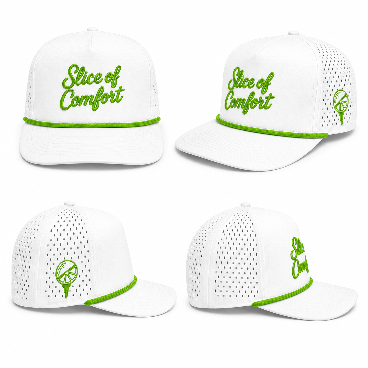 Green Slice of Comfort Hat