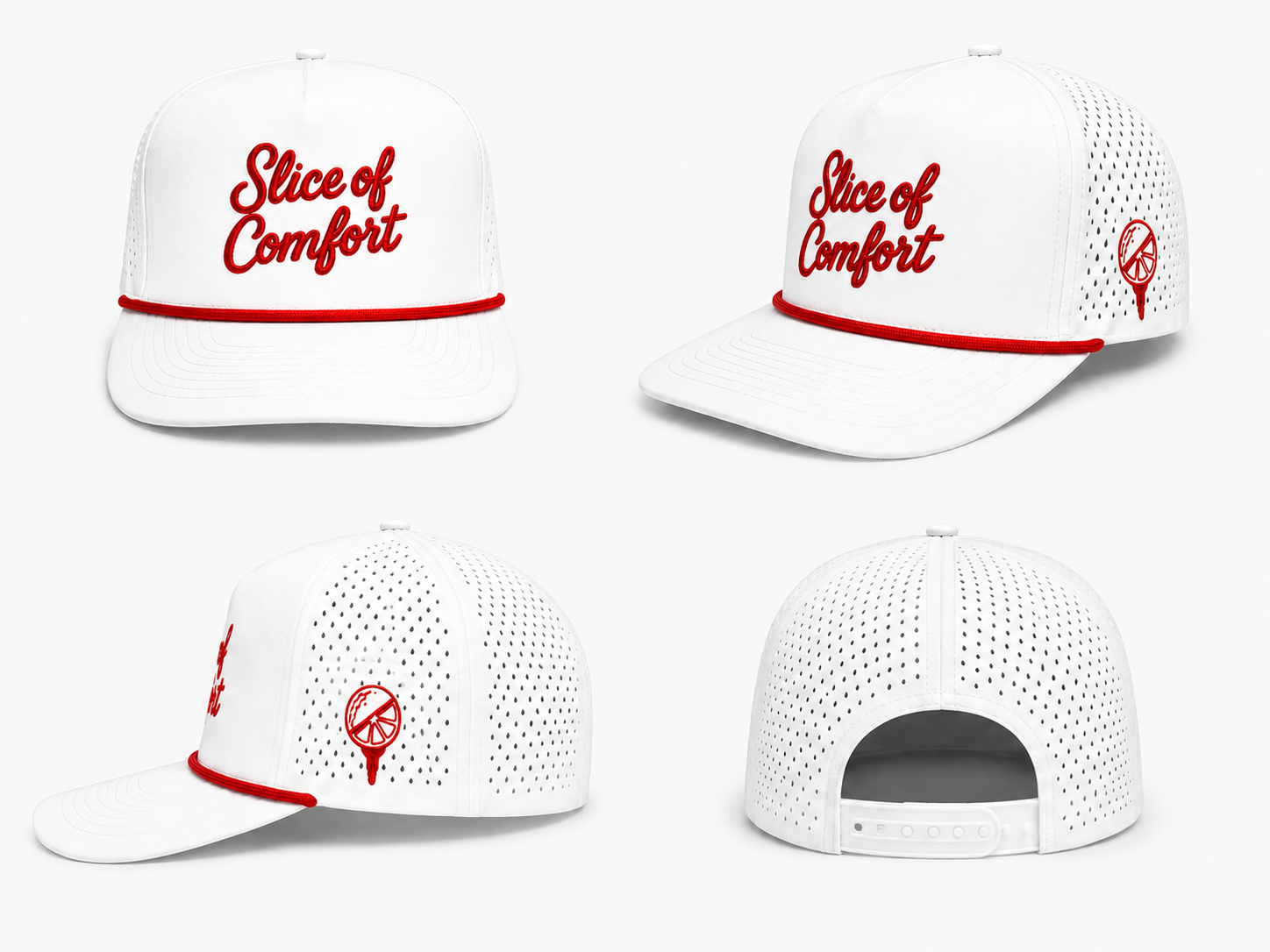 Red Slice of Comfort Hat